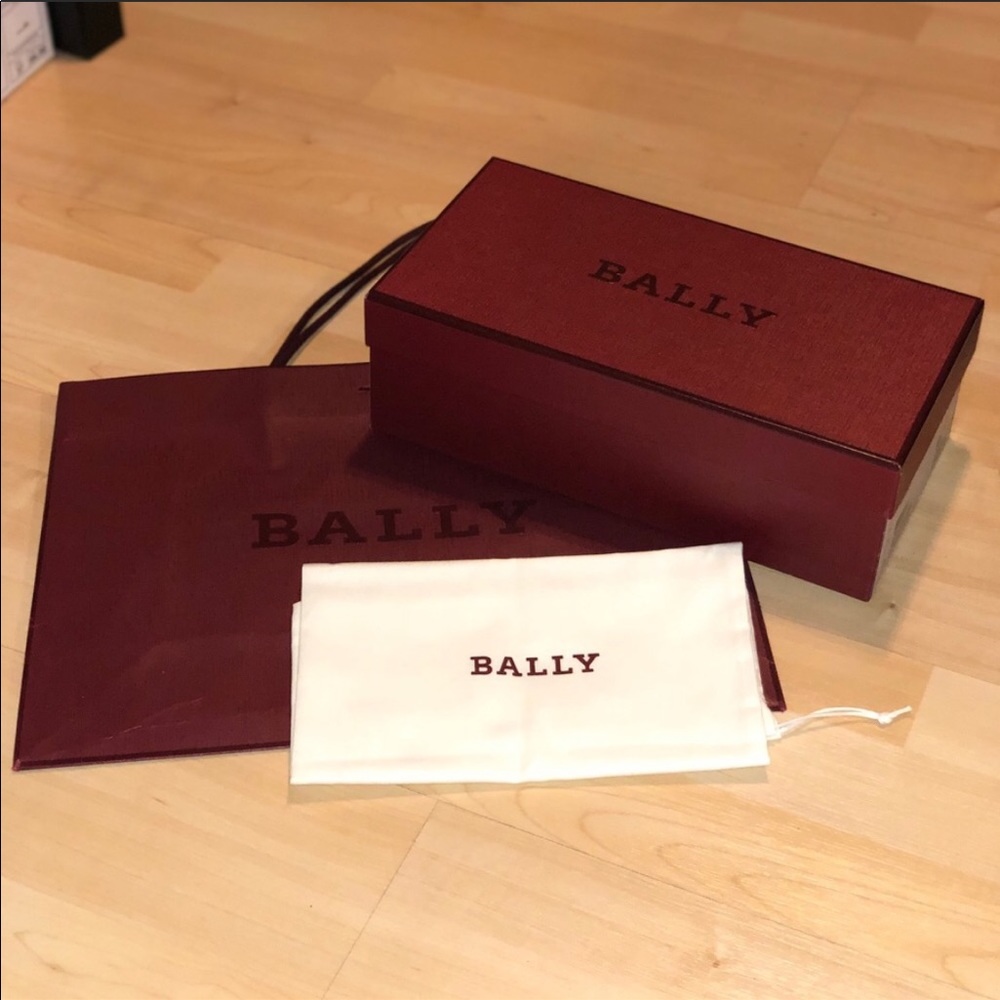 BALLY Dust bag, shoe box & shopping bag
